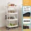 Multi-Tier Kitchen Storage Cart - Versatile & Modern Design
