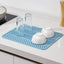 Tapis de séchage en silicone premium 12x16" - Polyvalent et résistant à la chaleur