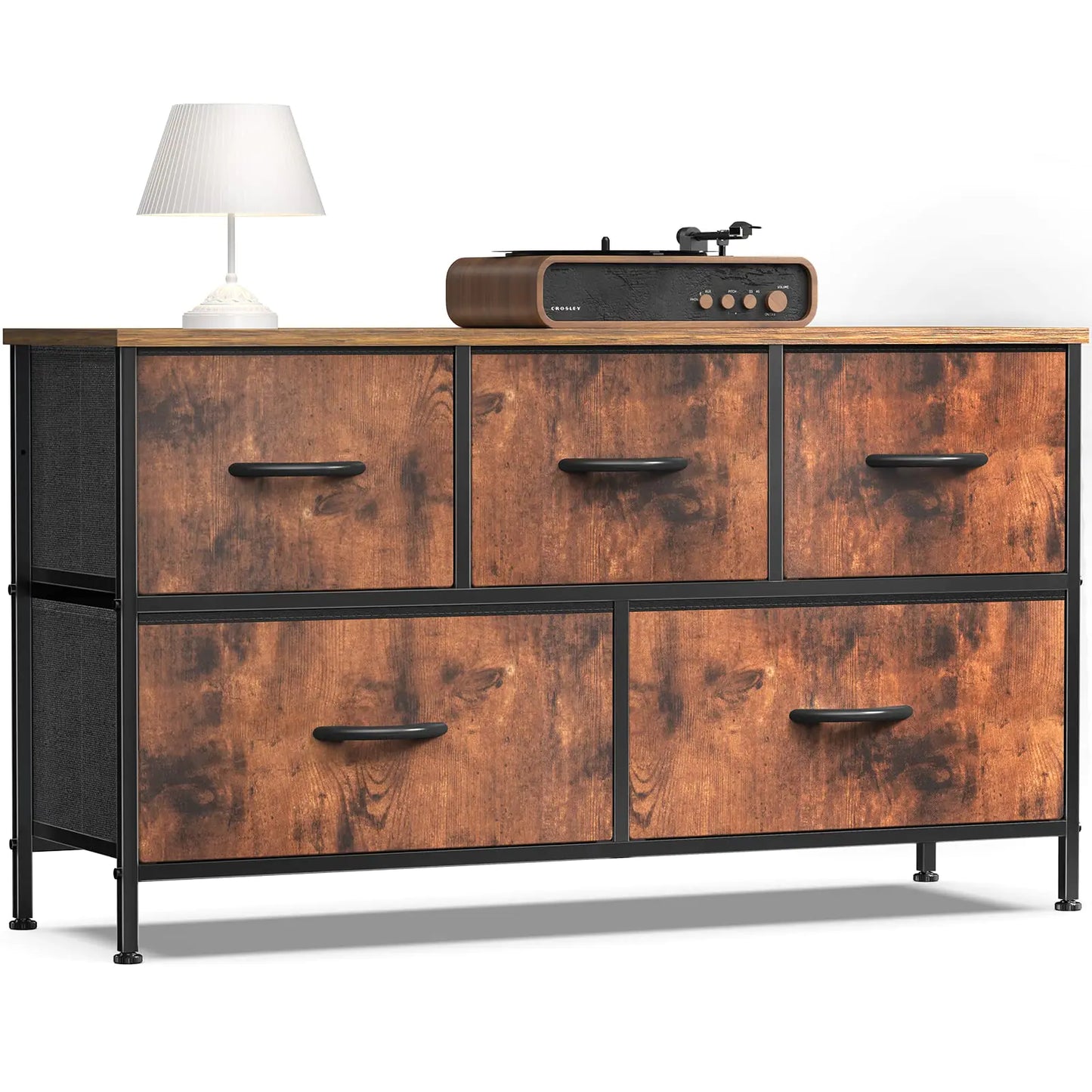 OLIXIS 5-Drawer Dresser - Versatile Storage Solution for Any Room