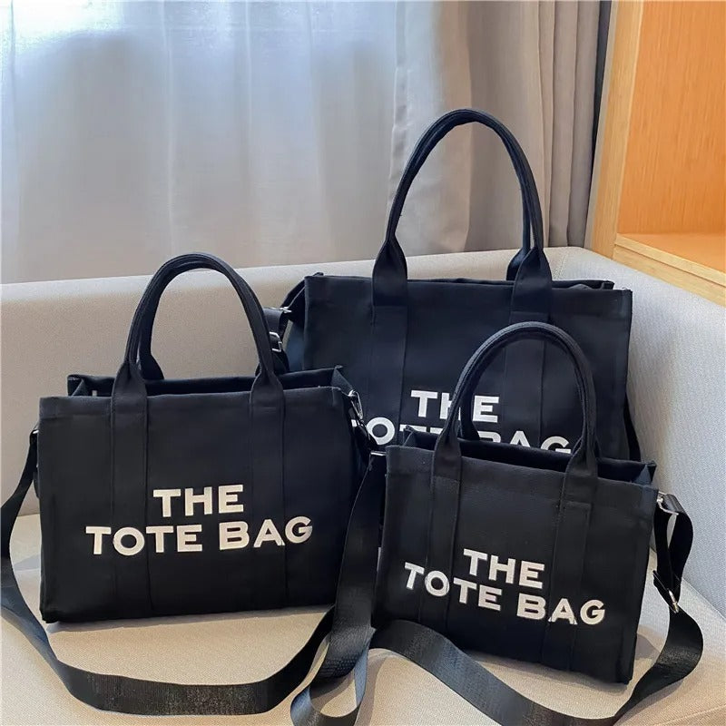 Grandes sacs fourre-tout en toile pour femmes