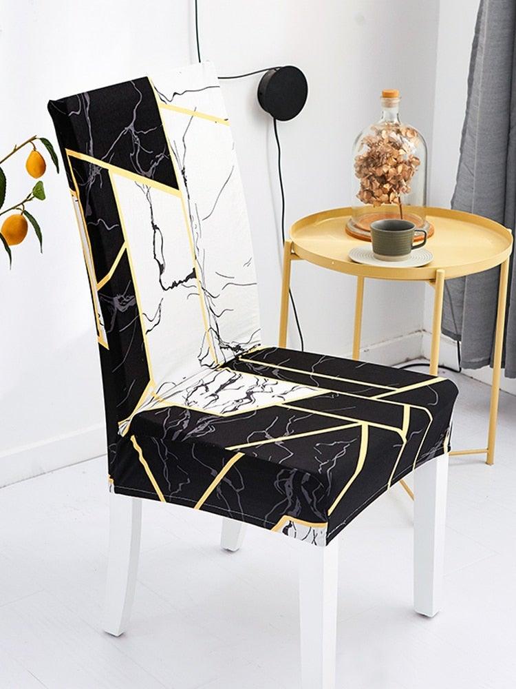 Housses de Chaise de Salle à Manger en Spandex Premium - Ajustement Universel et Lavable