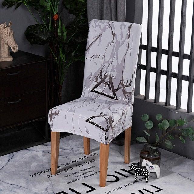 Housses de Chaise de Salle à Manger en Spandex Premium - Ajustement Universel et Lavable