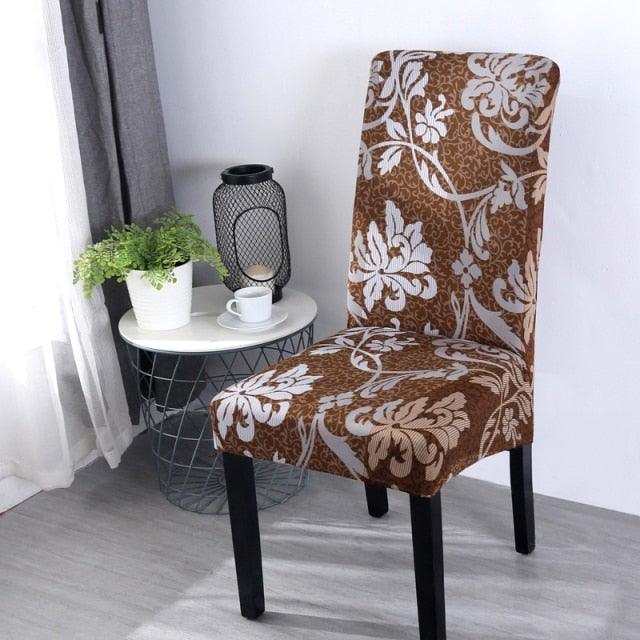 Housses de Chaise de Salle à Manger en Spandex Premium - Ajustement Universel et Lavable