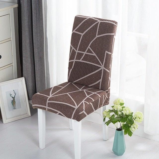 Housses de Chaise de Salle à Manger en Spandex Premium - Ajustement Universel et Lavable