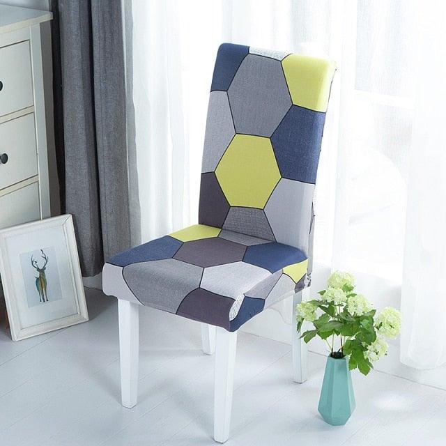 Housses de Chaise de Salle à Manger en Spandex Premium - Ajustement Universel et Lavable