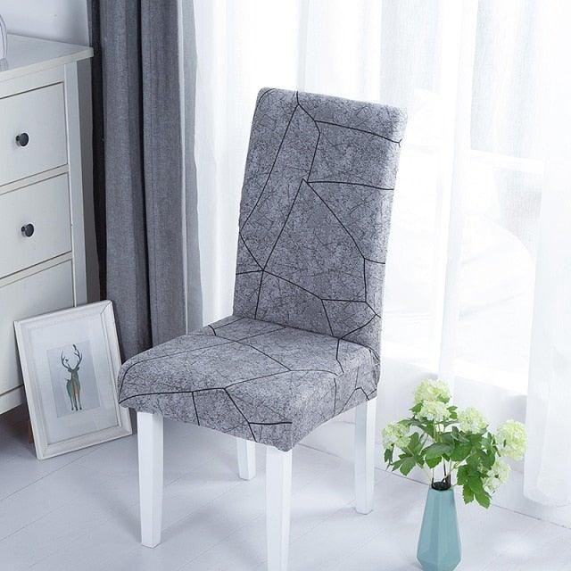 Housses de Chaise de Salle à Manger en Spandex Premium - Ajustement Universel et Lavable