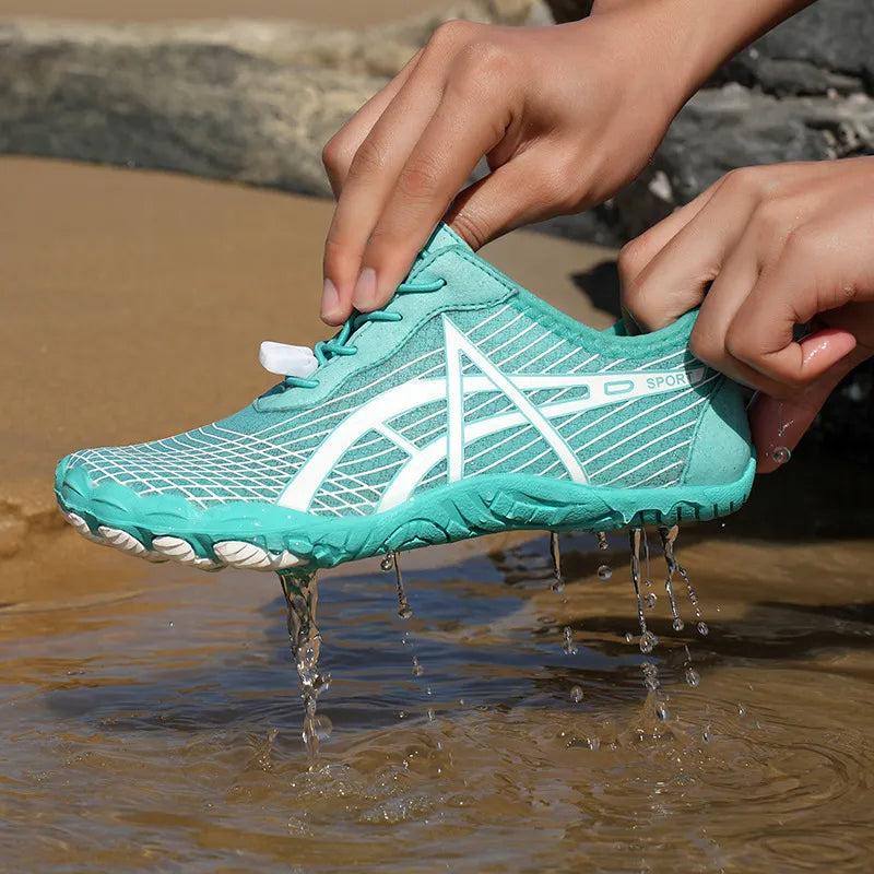 Elastic Lock Laces for Breathable Footwear
