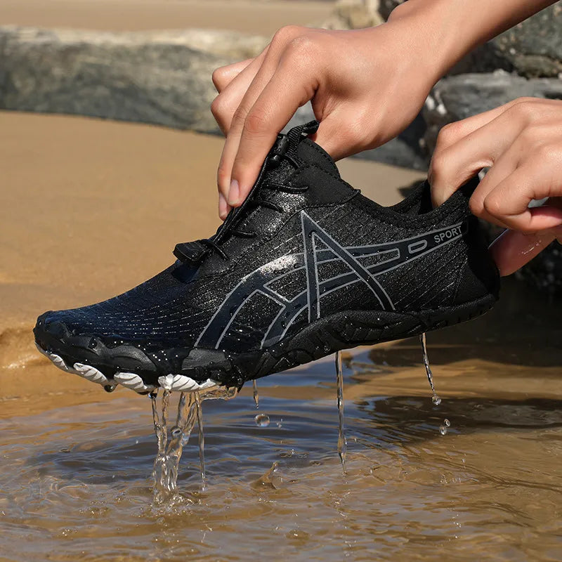 Elastic Lock Laces for Breathable Footwear