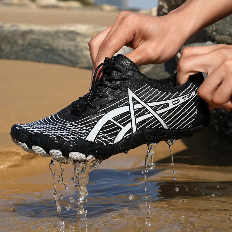 Elastic Lock Laces for Breathable Footwear