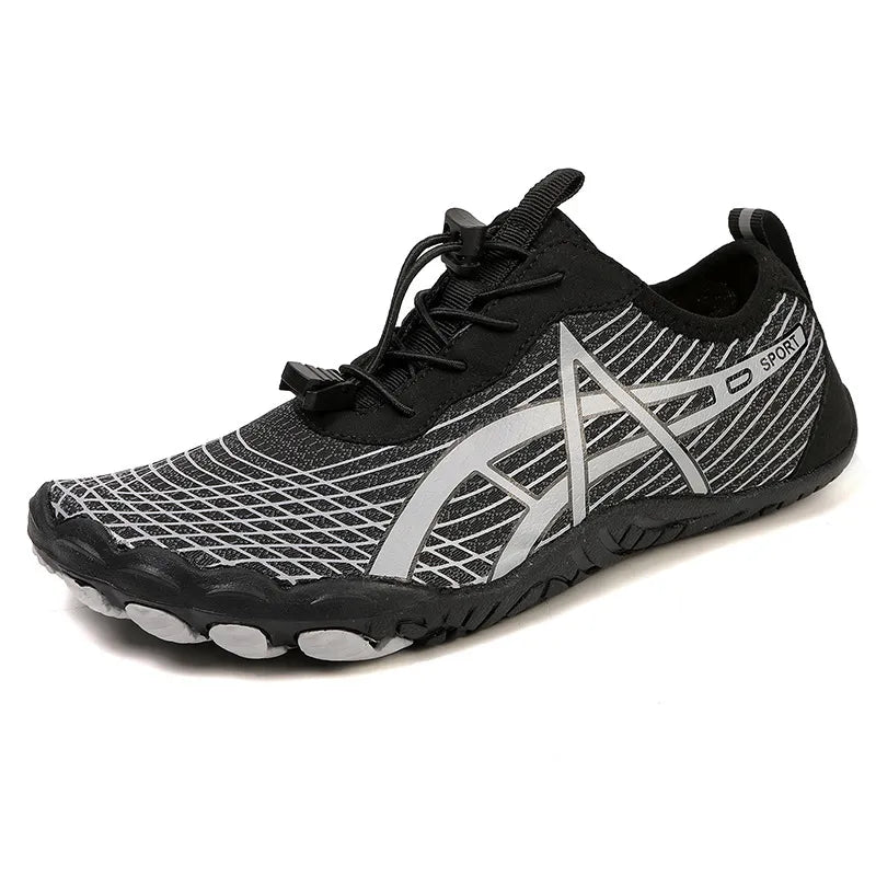 Elastic Lock Laces for Breathable Footwear
