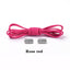 Elastic Lock Shoe Laces No Tie Shoelaces New Simplicity Round Metal Tip Shoelace Leisure Quick Sport Shoe Laces Unisex - Korvel