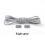 Elastic Lock Shoe Laces No Tie Shoelaces New Simplicity Round Metal Tip Shoelace Leisure Quick Sport Shoe Laces Unisex - Korvel