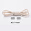 Elastic Lock Shoe Laces No Tie Shoelaces New Simplicity Round Metal Tip Shoelace Leisure Quick Sport Shoe Laces Unisex - Korvel