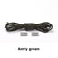 Elastic Lock Shoe Laces No Tie Shoelaces New Simplicity Round Metal Tip Shoelace Leisure Quick Sport Shoe Laces Unisex - Korvel