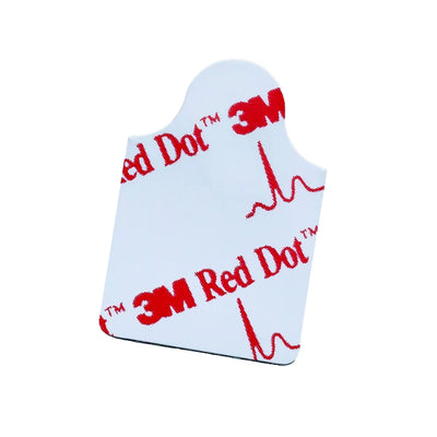 Electrodo ECG en reposo 3M Red Dot - 100 unidades