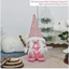 Poupée sans visage de Noël élégante - Décoration de maison pour les fêtes