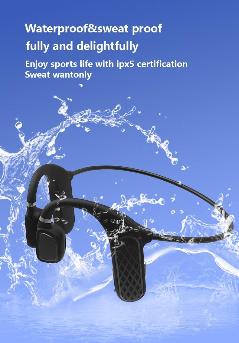 Casque sans fil à conduction osseuse premium pour modes de vie actifs