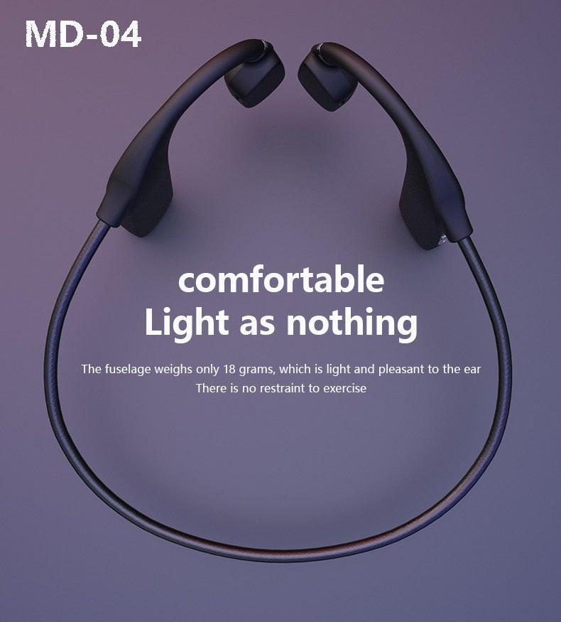Casque sans fil à conduction osseuse premium pour modes de vie actifs