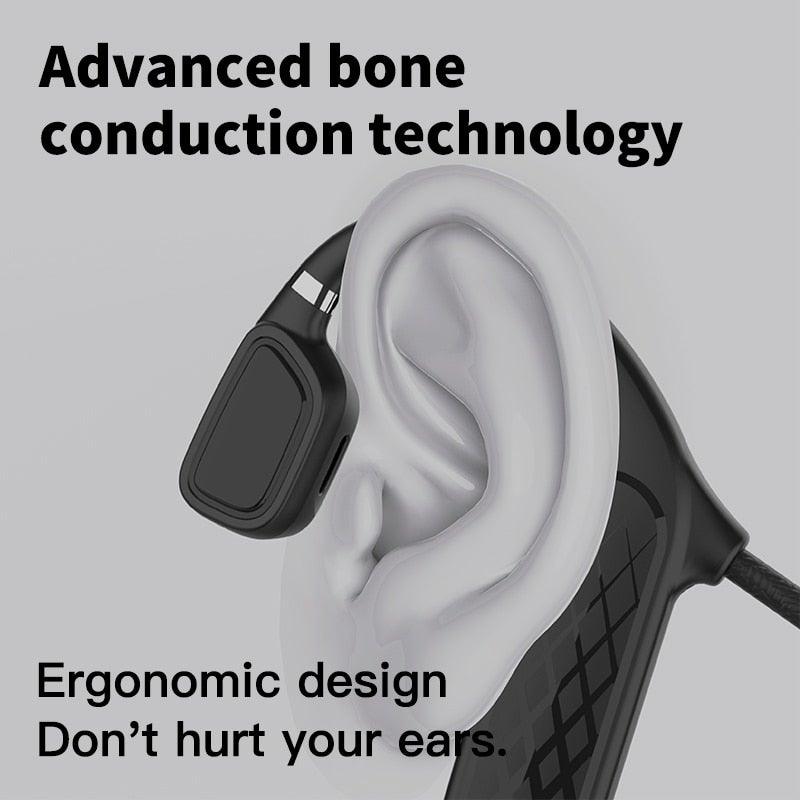Casque sans fil à conduction osseuse premium pour modes de vie actifs