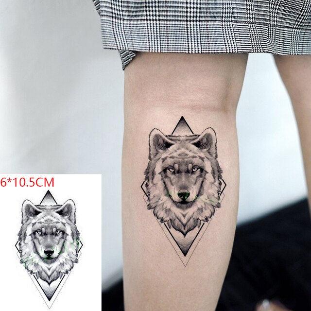 Elegant Black Waterproof Temporary Tattoo Stickers
