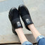 Elegant Black Women's Sneakers - Lightweight Casual Shoes