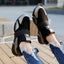 Elegant Black Women's Sneakers - Lightweight Casual Shoes