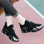 Elegant Black Women's Sneakers - Lightweight Casual Shoes