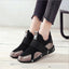 Elegant Black Women's Sneakers - Lightweight Casual Shoes