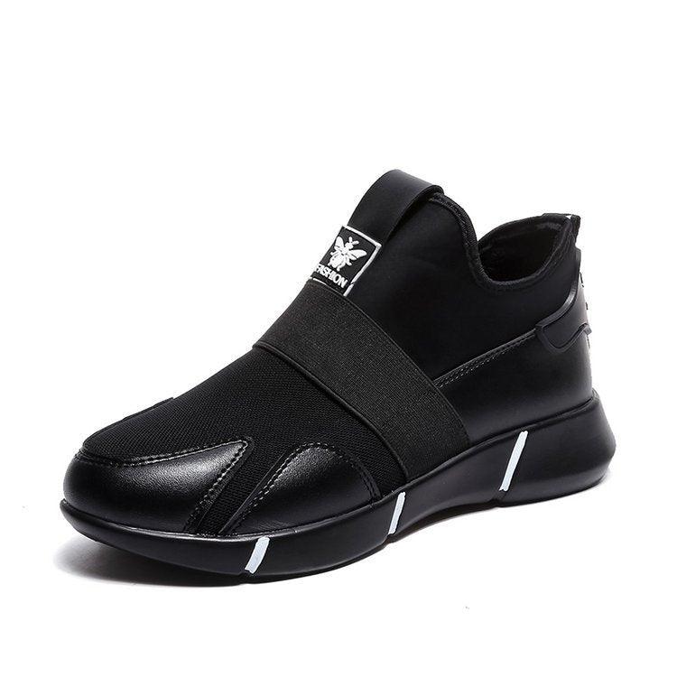 Elegant Black Women's Sneakers - Lightweight Casual Shoes