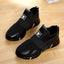 Elegant Black Women's Sneakers - Lightweight Casual Shoes