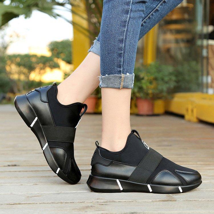 Elegant Black Women's Sneakers - Lightweight Casual Shoes