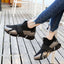 Elegant Black Women's Sneakers - Lightweight Casual Shoes