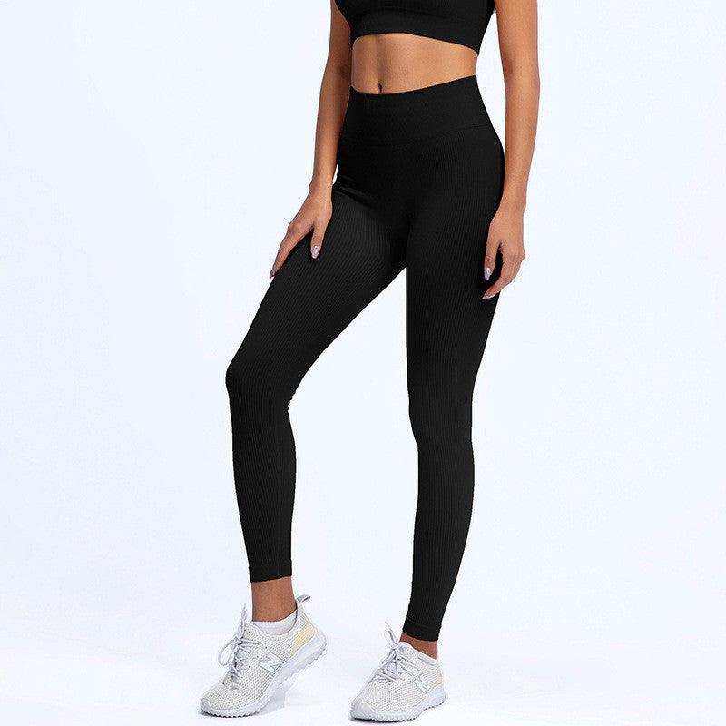 Elegant Blue High Waisted Yoga Pants for Women