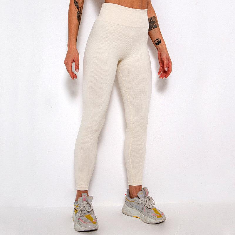 Elegant Blue High Waisted Yoga Pants for Women