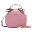 Chic Round Women’s Crossbody Handbag - Soft PU Leather Messenger Bag - Korvel