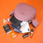 Chic Round Women’s Crossbody Handbag - Soft PU Leather Messenger Bag - Korvel