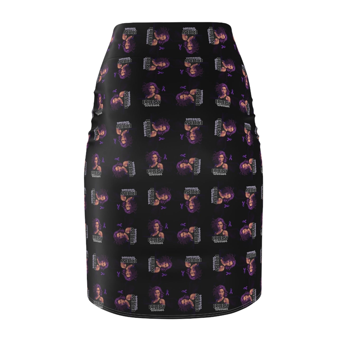 Falda Lápiz de Mujer Guerrera de la Epilepsia Elegante