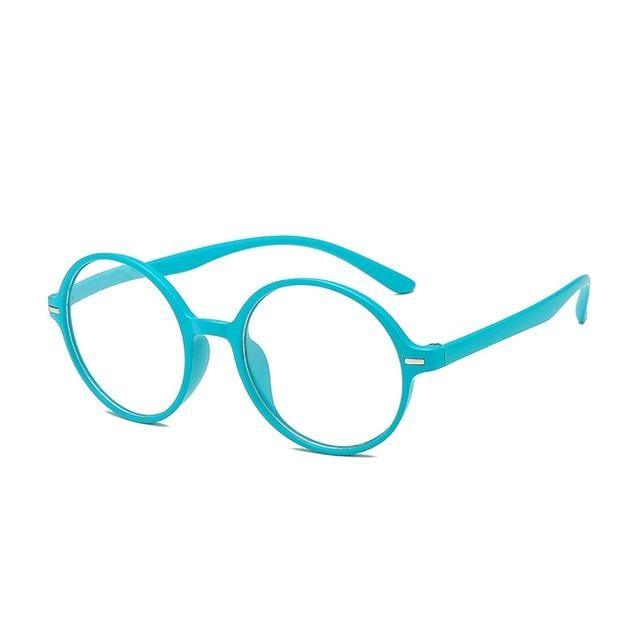Elegant Round Anti Blue Light Reading Glasses for All