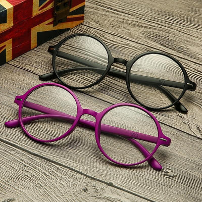 Elegant Round Anti Blue Light Reading Glasses for All