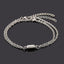 Bracelets pour couples magnétiques en forme de cœur élégants