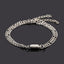 Bracelets pour couples magnétiques en forme de cœur élégants