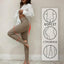 Leggings de fitness en coton taille haute élégants pour femmes