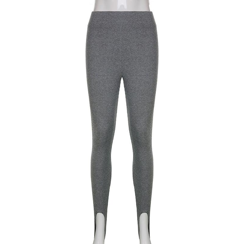 Leggings de fitness en coton taille haute élégants pour femmes