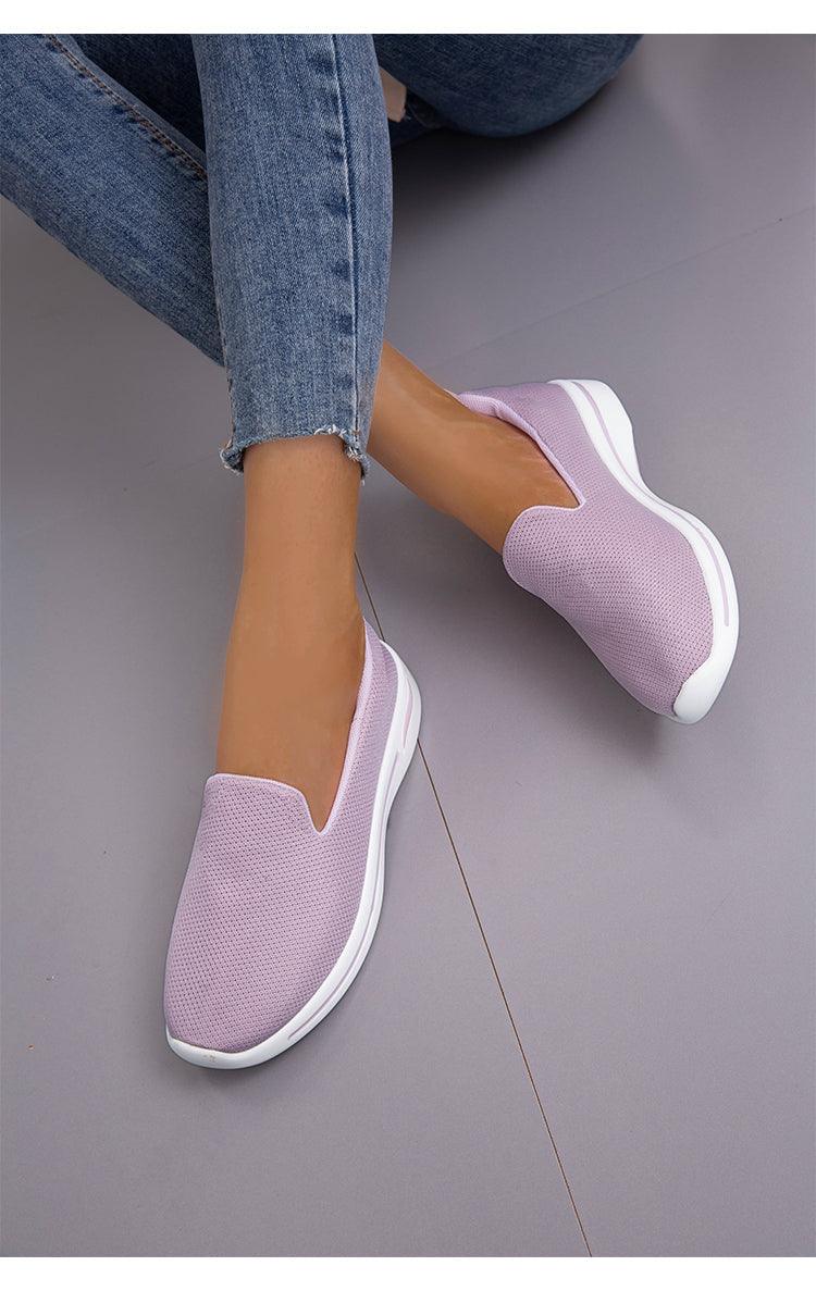 Stylish Breathable Mesh Espadrilles for Women - Slip-On Comfort - Korvel