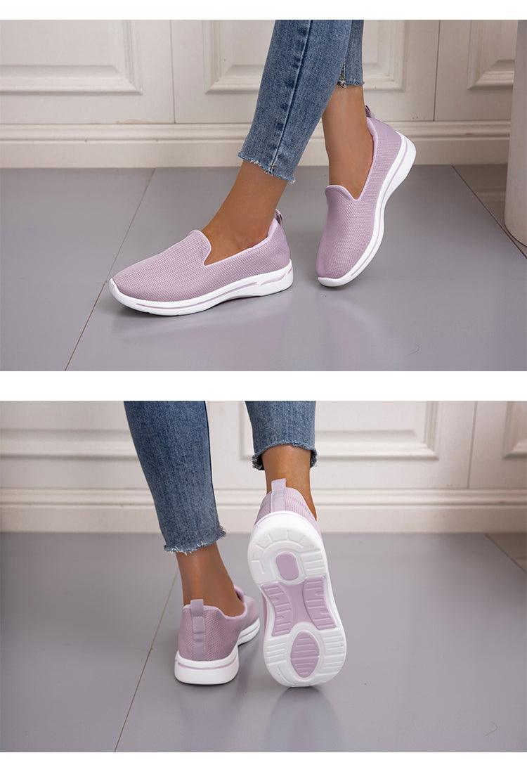 Stylish Breathable Mesh Espadrilles for Women - Slip-On Comfort - Korvel