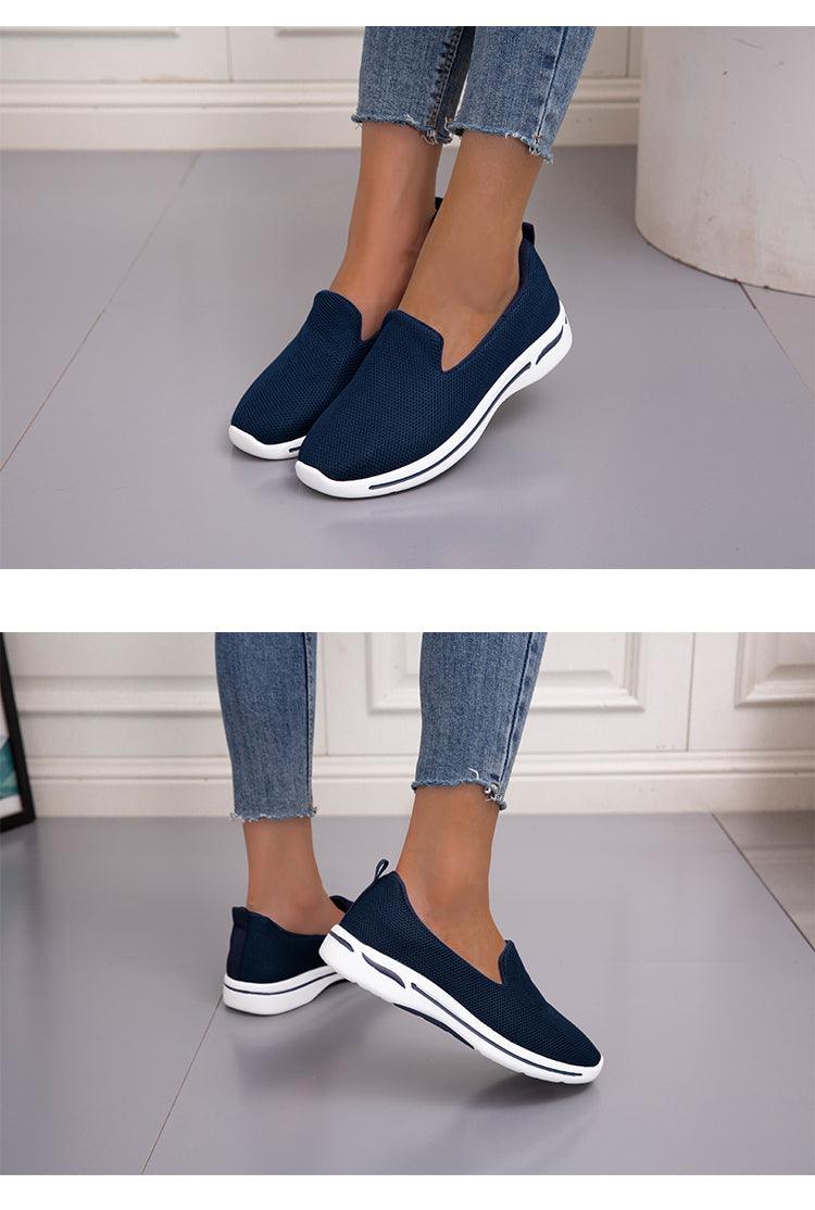 Stylish Breathable Mesh Espadrilles for Women - Slip-On Comfort - Korvel