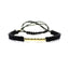 Ensemble de Bracelets en Perles Dorées Élégantes pour Hommes et Femmes