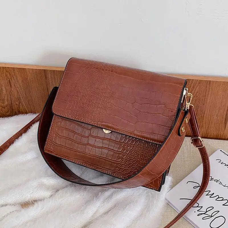 Bolso de Hombro de PU de Lujo Elegante para Mujeres
