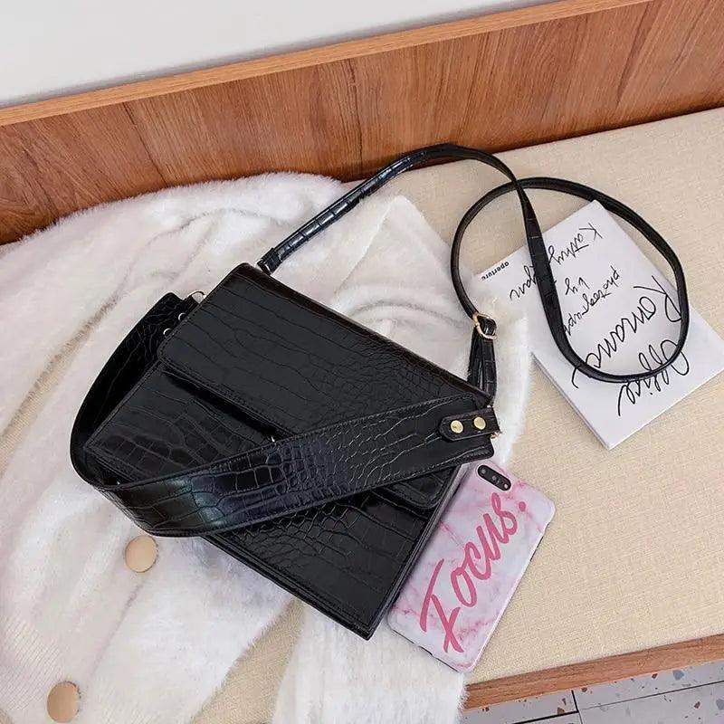 Bolso de Hombro de PU de Lujo Elegante para Mujeres