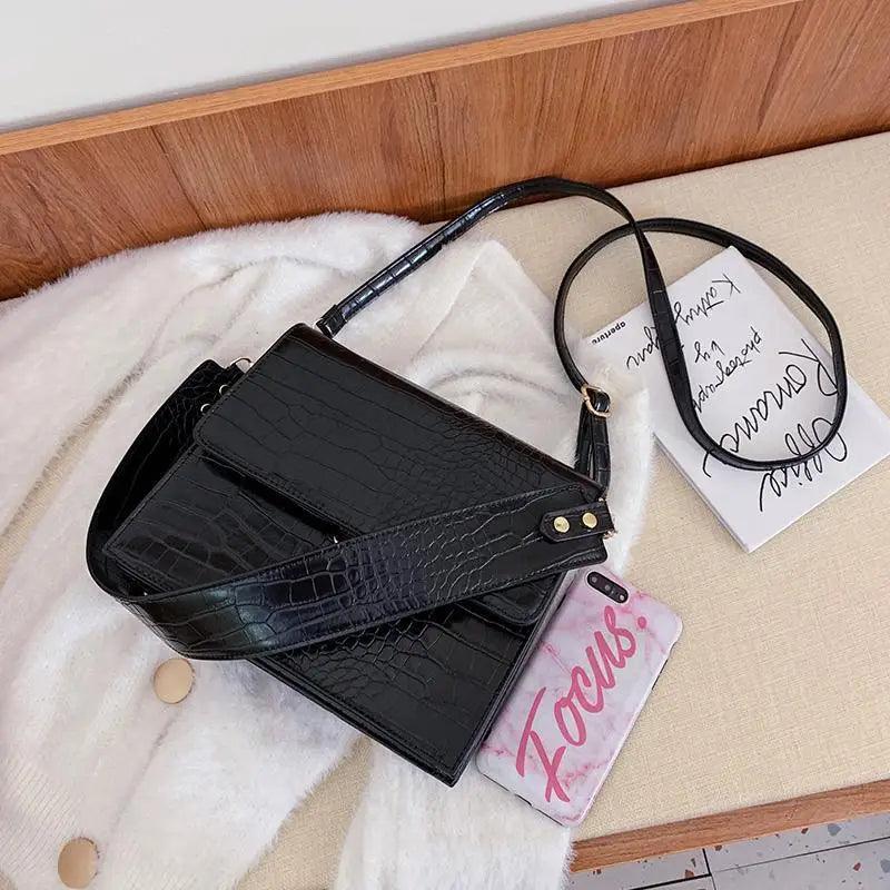 Bolso de Hombro de PU de Lujo Elegante para Mujeres